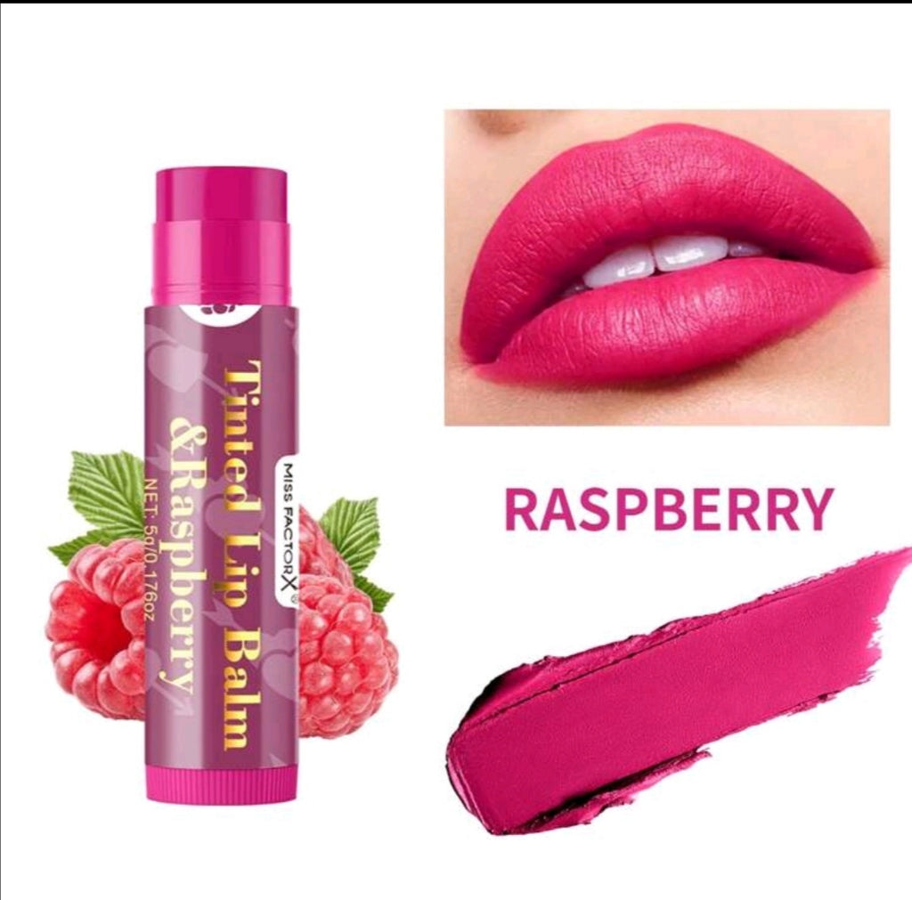 MISS FACTORX Lip Gloss Gift Set, Moisturizing Glossy, Moisturizing Balm, Sheer Tint