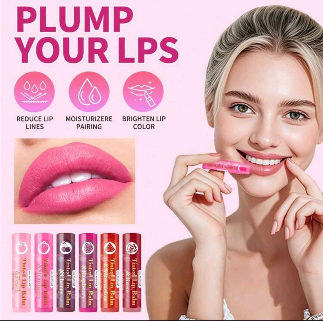 MISS FACTORX Lip Gloss Gift Set, Moisturizing Glossy, Moisturizing Balm, Sheer Tint